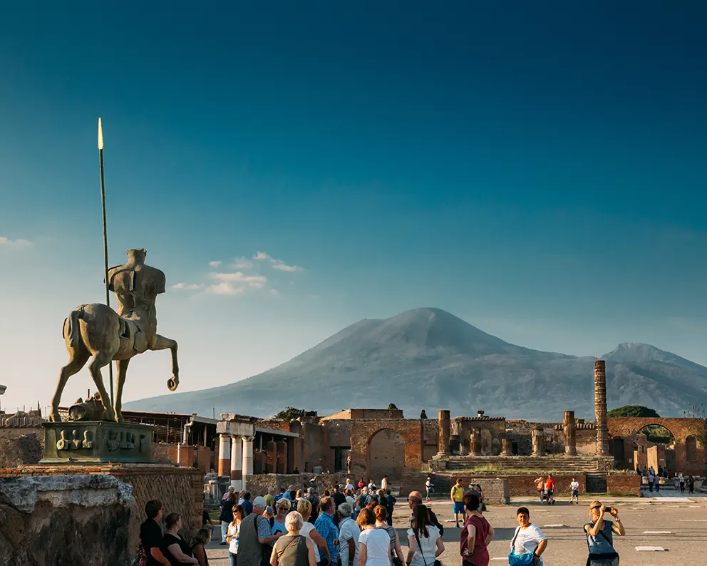 Archaeological excavations of Pompeii